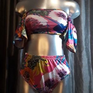 bikini with matching kimono